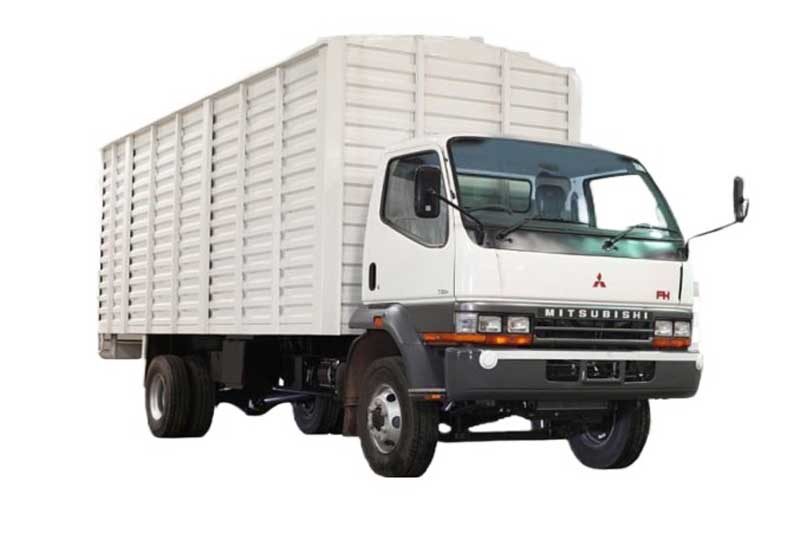 Mitsubishi lorry truck available for hire